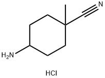 4-Amino-1-methylcyclohexane-1-carbonitrilehydrochloride