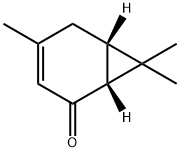 (1R,6S)- 4,7,7-trimethylbicyclo[4.1.0]hept-3-en-2-one 结构式