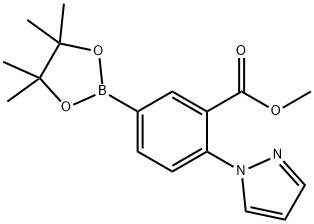 CDI激活型4-(羟甲基)苯硼酸频哪醇酯 结构式