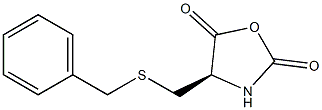 (4R)-4-[(BENZYLSULFANYL)METHYL]-1,3-OXAZOLIDINE-2,5-DIONE 结构式