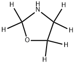 oxazolidine-2,2,4,4,5,5-d6 结构式