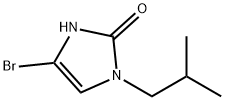 4-bromo-1-isobutyl-1,3-dihydro-2H-imidazol-2-one 结构式