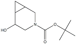 5-endo-Hydroxy-3-aza-bicyclo[4.1.0]heptane-3-carboxylic acid tert-butyl ester 结构式