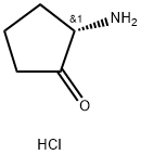 (S)-2-aminocyclopentan-1-one hydrochloride 结构式