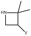 3-氟-2,2-二甲基氮杂环丁烷 结构式