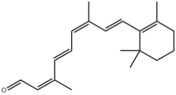 Retinal, (9-cis,13-cis)- 结构式