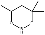 4,4,6-三甲基-1,3,2-二氧环己硼烷 结构式