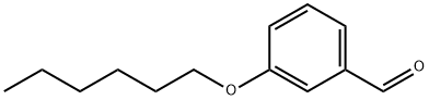 3-(己氧基)苯(甲)醛 结构式