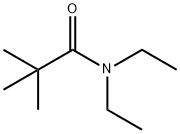 N,N-diethyl-2,2-dimethylpropanamide 结构式