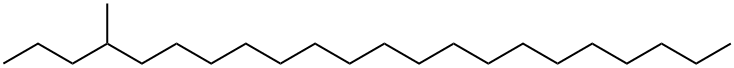 4-methyldocosane 结构式