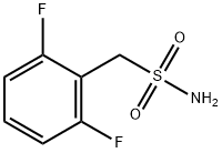 (2,6-二氟苯基)甲磺酰胺 结构式