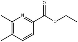 5,6-二甲基吡啶-2-甲酸乙酯 结构式