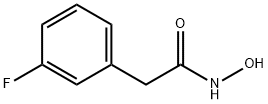 2-(3-氟苯基)-N-羟基乙酰胺 结构式