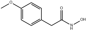 N-羟基-2-(4-甲氧苯基)醋胺石 结构式