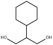 2-cyclohexylpropane-1,3-diol 结构式