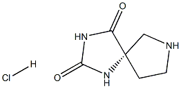 (S)-1,3,7-triazaspiro[4.4]nonane-2,4-dione hydrochloride 结构式