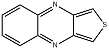 Thieno[3,4-b]quinoxaline 结构式