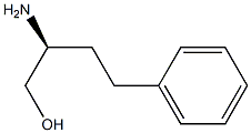 (S)-2-amino-4-phenylbutan-1-ol 结构式