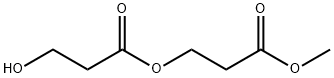 Propanoic acid, 3-hydroxy-, 3-methoxy-3-oxopropyl ester 结构式