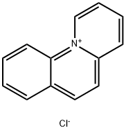 吡啶并[1,2-A]喹啉-11-鎓氯化物 结构式