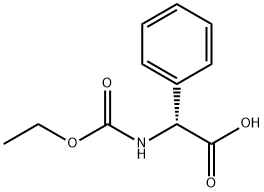 (2R)-2-(ETHOXYCARBONYLAMINO)-2-PHENYLACETIC ACID 结构式