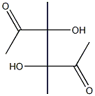 3,4-二羟基-3,4-二甲基己烷-2,5-二酮 结构式