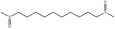 Decane, 1,10-bis(methylsulfinyl)- 结构式