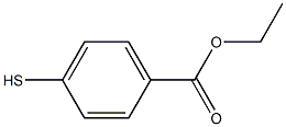 4-巯基苯甲酸乙酯 结构式