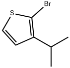 2-Bromo-3-(iso-propyl)thiophene 结构式