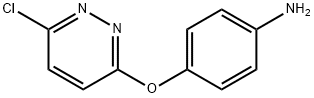 4-[(6-氯哒嗪-3-基)氧代]苯胺 结构式