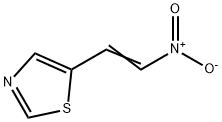 Thiazole, 5-(2-nitroethenyl)- 结构式