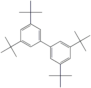 3,3‘,5,5'-四叔丁基-1,1‘-联苯 结构式