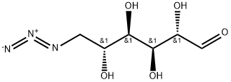 6-叠氮基-6-脱氧-D-甘露糖 结构式