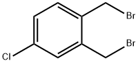 1,2-双(溴甲基)-4-氯苯 结构式