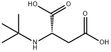 N-tert-Butyl-DL-aspartic acid 结构式