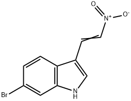 6-溴-3-(2-硝基乙烯基)-1H-吲哚 结构式