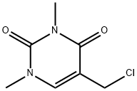 5-(chloromethyl)-1,3-dimethyluracil 结构式
