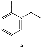 1-乙基-2-甲基溴化吡啶 结构式