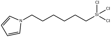 1-(6-(trichlorosilyl)hexyl)1h-pyrrole 结构式