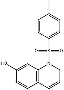 7-Quinolinol, 1,2-dihydro-1-[(4-methylphenyl)sulfonyl]- 结构式