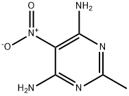 2-甲基-5-硝基嘧啶-4,6-二胺 结构式