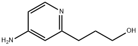 3-(4-Amino-2-pyridyl)-1-propanol 结构式