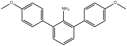 2,6-二(4-甲氧基苯)苯胺 结构式