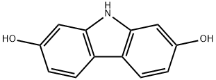 9H-CARBAZOLE-2,7-DIOL 结构式