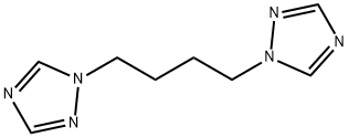 1H-1,2,4-Triazole, 1,1'-(1,4-butanediyl)bis- 结构式