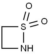 1,2-噻唑烷1,1-二氧化物 结构式