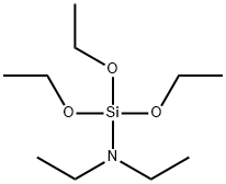 1,1,1-TRIETHOXY-N,N-DIETHYLSILANAMINE 结构式