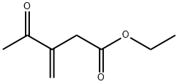 ETHYL 3-METHYLENE-4-OXOPENTANOATE 结构式