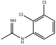 N-(2,3-二氯苯基)乙脒 结构式