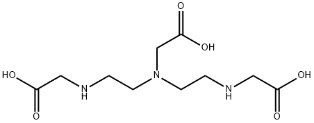 N,N-bis[2-[(carboxymethyl)amino]ethyl]glycine 结构式